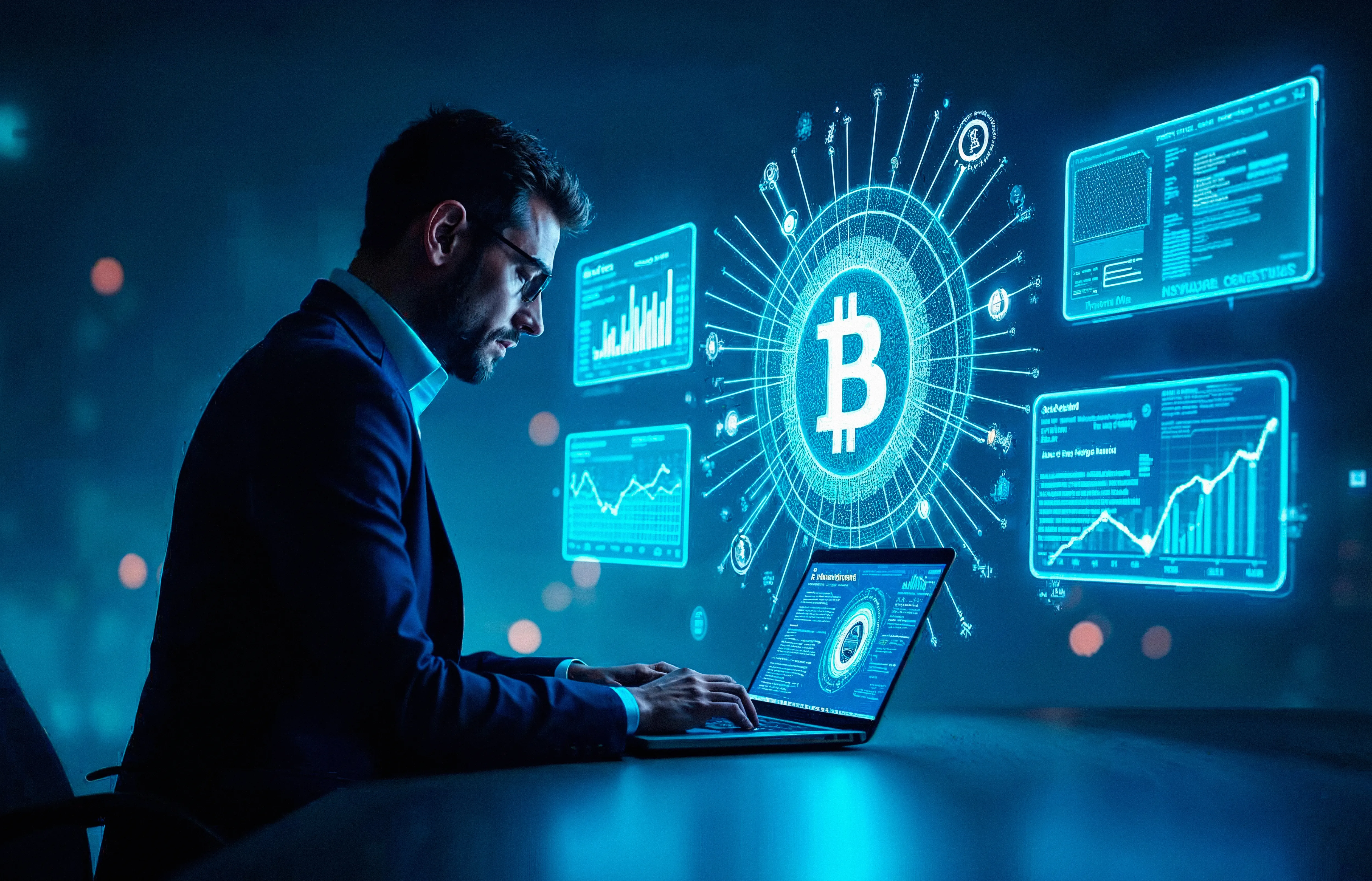 AI-powered robo advisor managing investment portfolios and SIP optimization